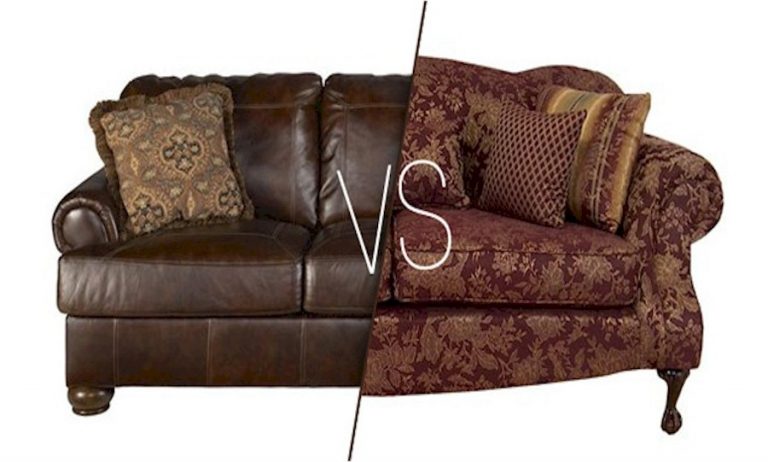 Leather Sofas vs. Fabric, Pros and Cons of Each