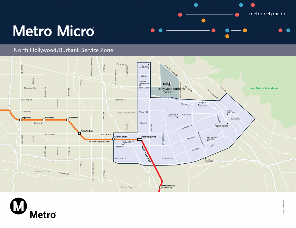 Metro Micro is LA Metro's new rideshare service in the North Hollywood/Burbank area that provides a transit alternative for just $1 per ride.
