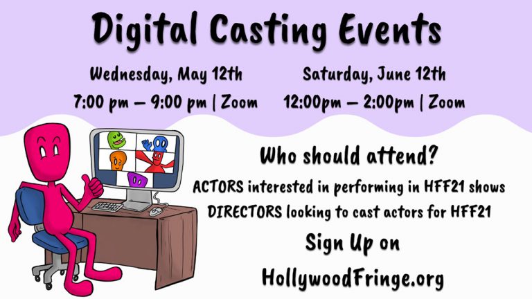 Hollywood Fringe Festival Digital Casting Event