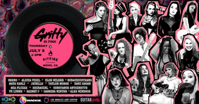 Gritty in Pink pop up show facebook invite Gritty in Pink pop up show facebook invite