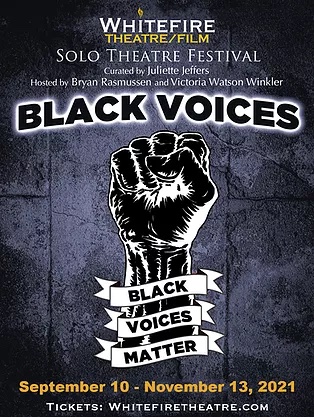 BLACK VOICES 2021 flyer