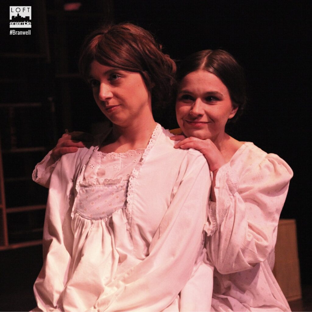 A theatre review of “Branwell (and the other Brontës): An Autobiography Edited by Charlotte Brontë,” written by Stephen Kaplan, directed by Sarah Nilsen at Loft Ensemble trhough March 26.