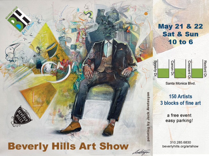 STAFF FAVORITE! The Spring Beverly Hills Art Show 2022 is May 21 and 22.