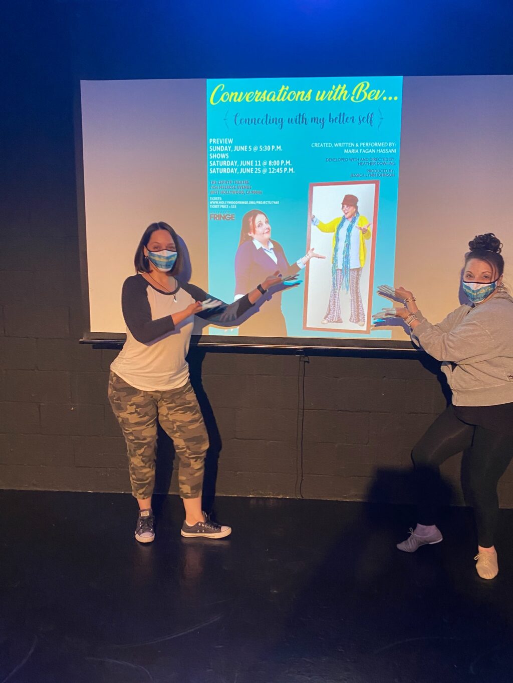 A NoHo Arts theatre review of “Conversations With Bev…Connecting with My Better Self,” written and performed by Maria Fagan Hassani, directed and developed by Heather Dowling, and produced by  Jessica Lynn Johnson at this year’s Hollywood Fringe Festival. 