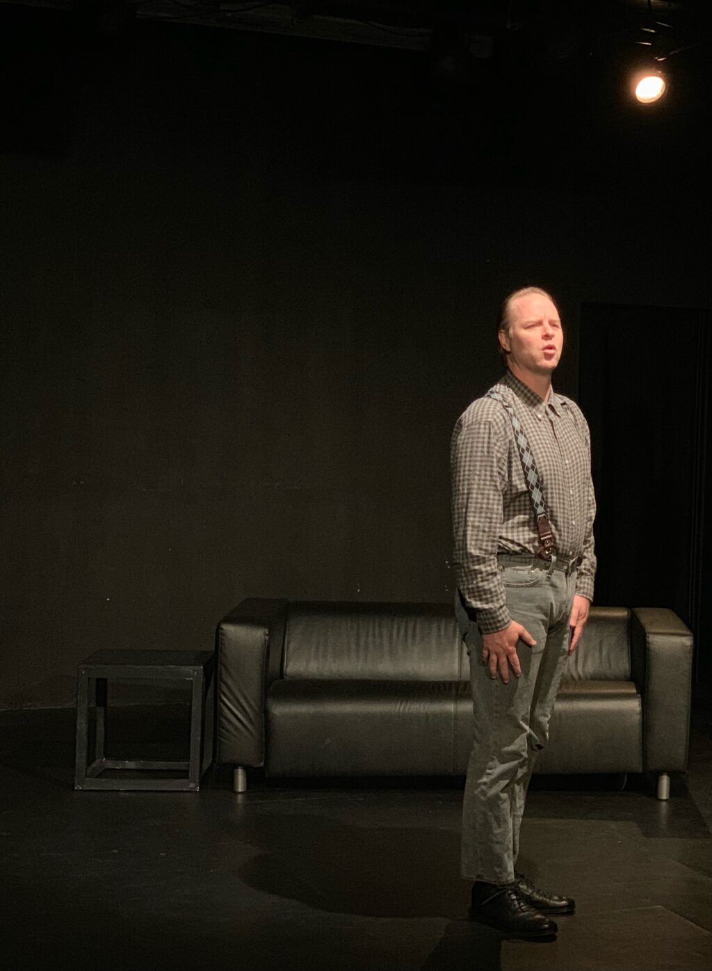 A NoHo Arts theatre interview with "Sins" writer and director William Thompson on stage at this year’s Hollywood Fringe Festival.
