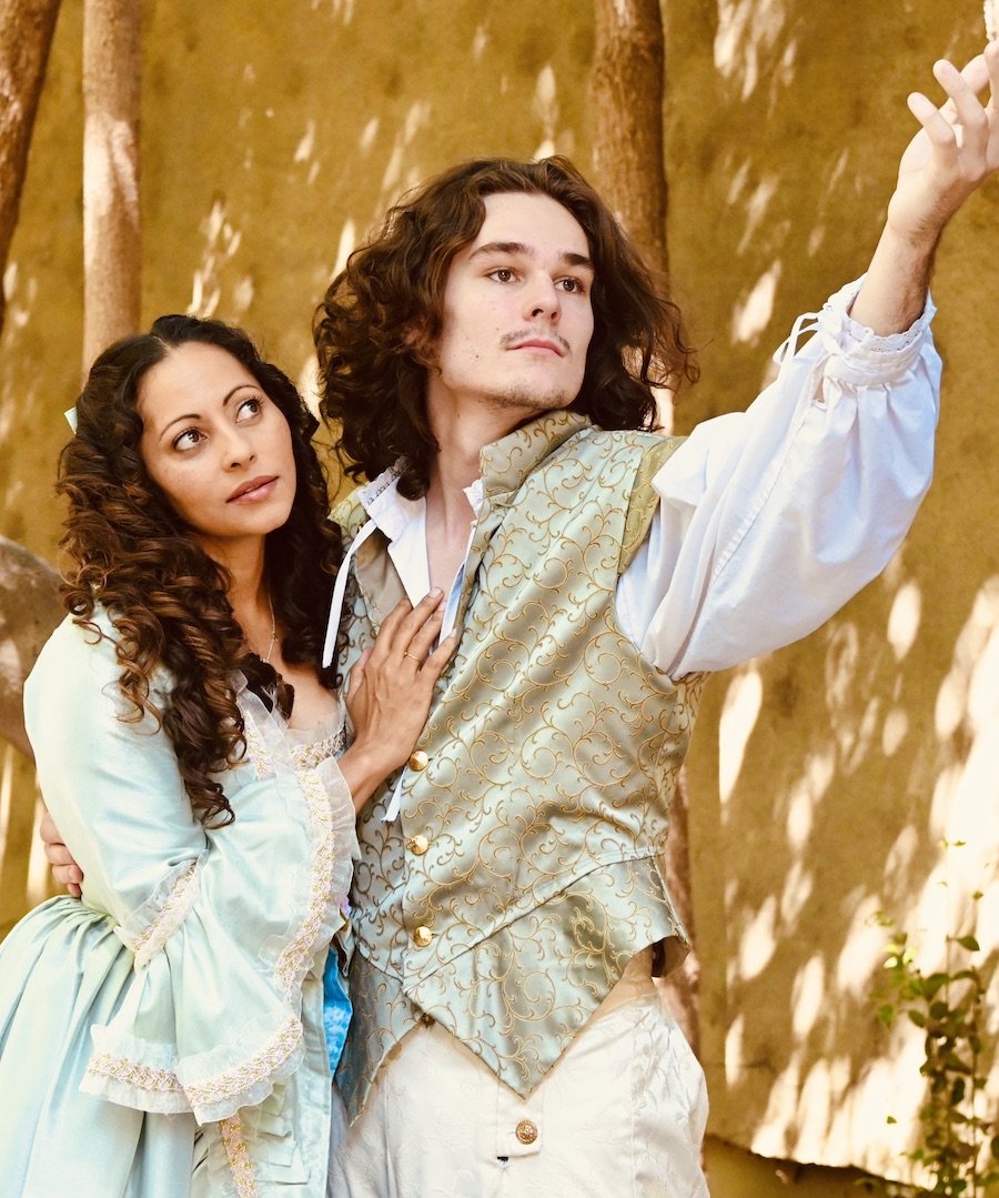 A NoHo Arts theatre review of Edmond Rostand’s “The Romantics" presented by the City of West Hollywood and Classical Theatre Lab, directed by Suzanne Hunt running through September 25 at Kings Road Park, West Hollywood.