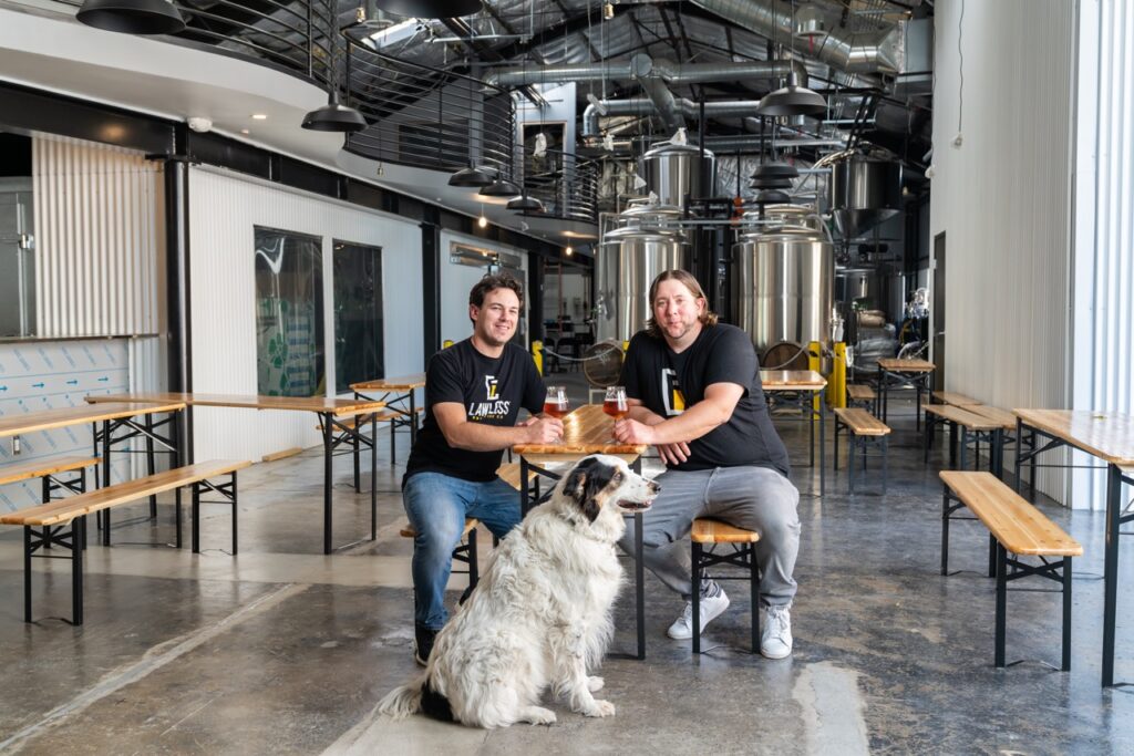 Welcome to Lawless Brewing Co., the newest brewery in the NoHo Arts District.
