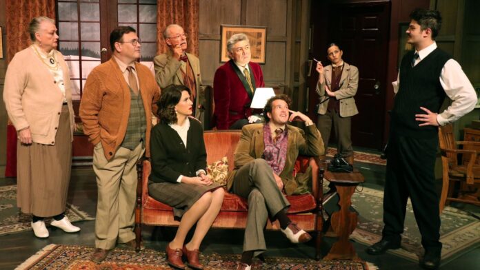 A NoHo Arts theatre review of The Group Rep’s production of “The Mousetrap” by Agatha Christie.