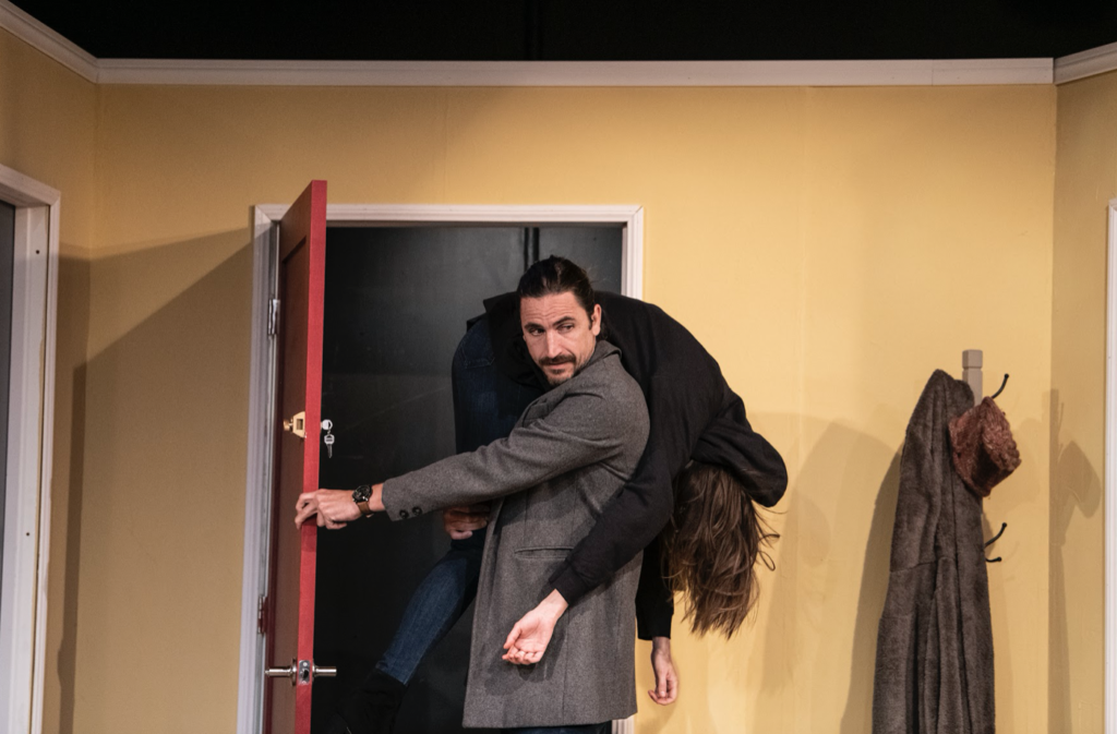 A NoHo Arts theatre review of Crimson Square Theatre Company’s production of “Belleville” by Amy Herzog, directed by Benjamin Burt, and running through November 20 at the Beverly Hills Playhouse.