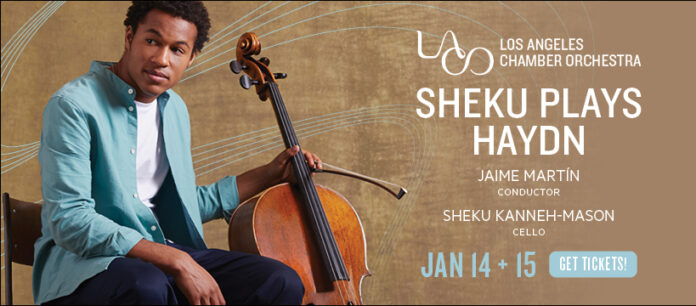 Cello virtuoso Sheku Kanneh-Mason joins Los Angeles Chamber Orchestra (LACO), conducted by Music Director Jaime Martín, to perform Haydn’s iconic Cello Concerto in D Major