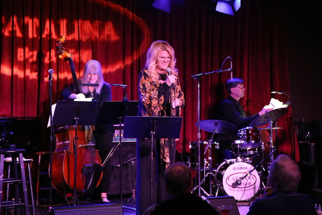 A NoHo Arts music review of Gina Zollman’s debut album release “Anywhere With You” at The Catalina Jazz Club, Hollywood.