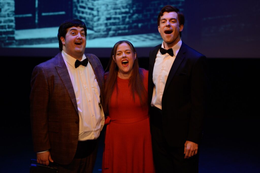 A NoHo Arts theatre review of Fable Theatre Company’s production of “Merrily We Roll Along” at Whitefire Theatre.