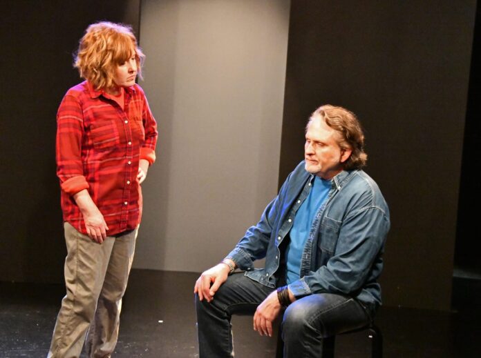 A NoHo Arts theatre review of “Chapatti” written by Christian O’Reilly, directed by Phil Scarpaci, starring Tim Simek and Rosanne Limeres, and running April 7 through 28 at Whitefire Theatre.