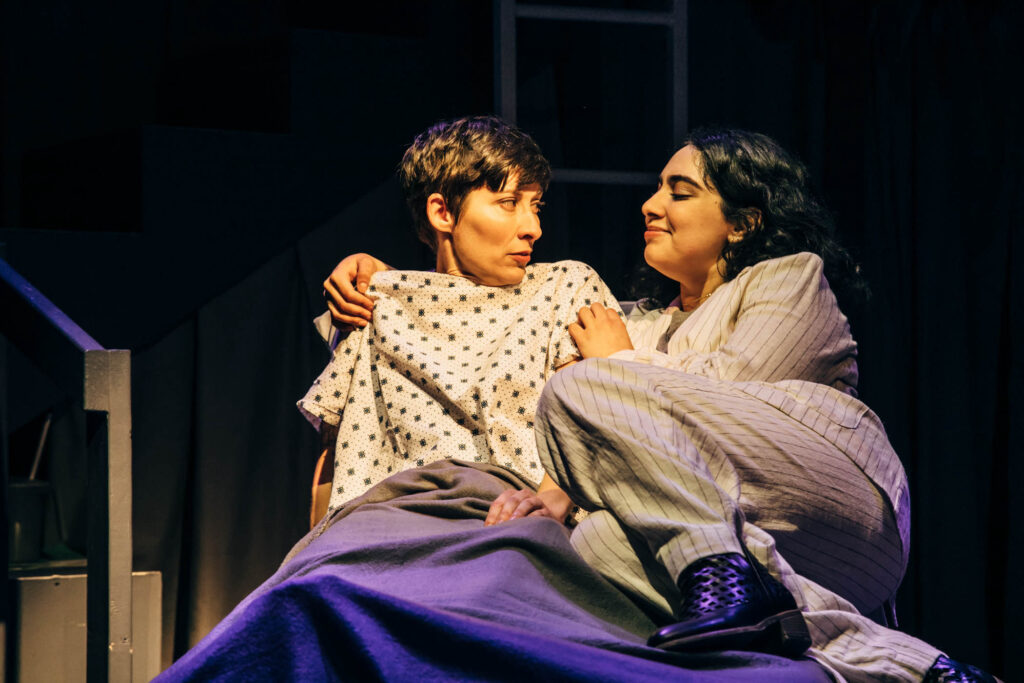 A NoHo Arts theatre review of Celebration Theatre’s production of The Finn & Lapin musical, A New Brain.