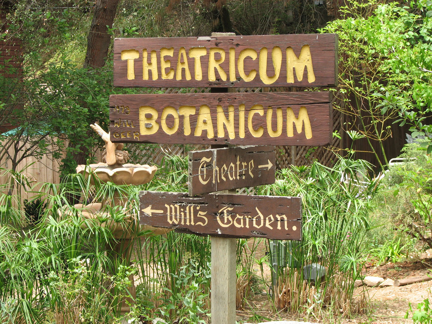 Theatricum Sign 1