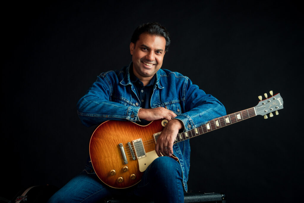 A NoHo Arts music review of Sanjay Michael’s “Rocking into Midnight” album.