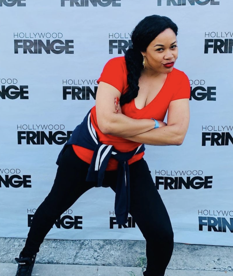 A NoHo Arts theatre review of “The Allure of Thug Life” written and performed by Mélia Mills at the Hollywood Fringe Festival 2023.
