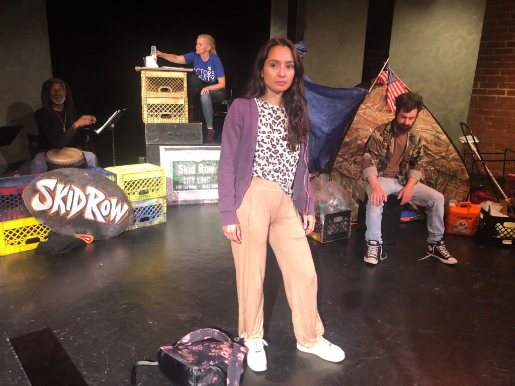A NoHo Arts theatre review of Because It’s Sunny in L.A., written and produced by Thaddeus Nagey, in the hope of creating awareness of the homeless population in Los Angeles, running June 3 – 24.