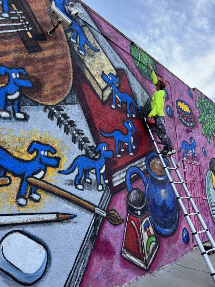 Meet Artist Paul Juno.If you’ve taken a stroll on the Chandler Bike Path you will have seen artist Paul Juno’s "Letting Your Mind Wander" mural.
