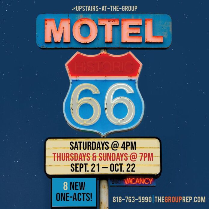 A NoHo Arts theatre review of the Group Rep’s production of Motel 66 running through October 22 at Lonny Chapman Theatre.