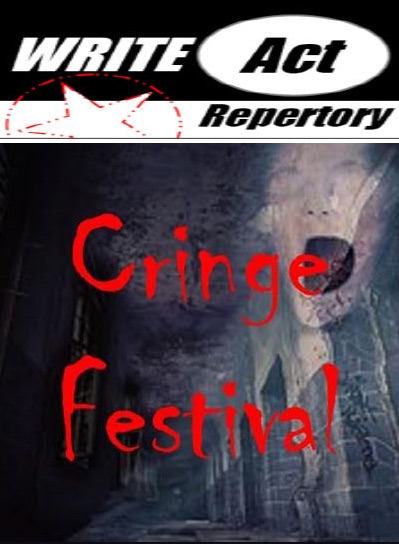 A NoHo Arts theatre review of Write Act Rep’s “Cringe” - a selection of seven spooky one-act plays running through October 22 at the Brickhouse Theatre.