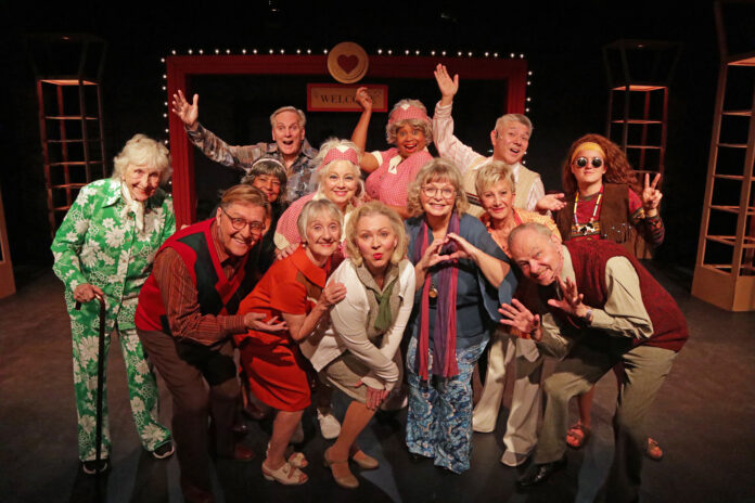 A NoHo Arts theatre review of The Group Rep’s production of 70, Girls, 70, directed by Bruce Kimmel and co-produced by Doug Haverty and Suzy London, with music by John Kander and lyrics by Fred Ebb, and book by David Thompson and Norman L. Martin, runs through December 17.
