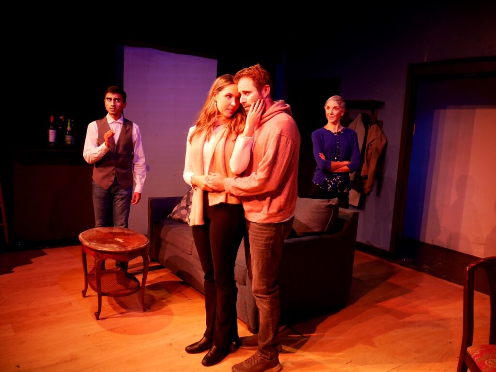 A NoHo Arts theatre review of Force of Nature Productions’ Figments, written by Thomas J. Misuraca, directed by Corey Chappell, with original Music by Tricia Minty, running through November 18 at Brickhouse Theatre.