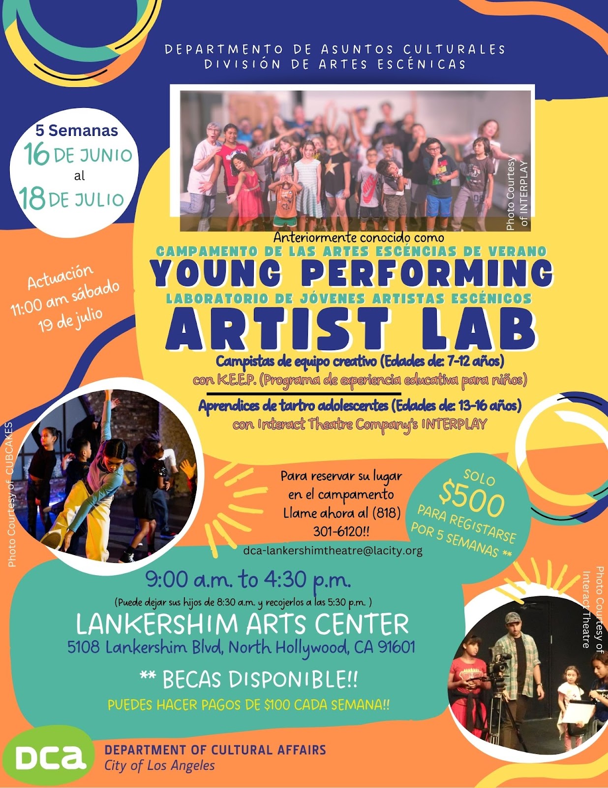 LAC summer camp espanol