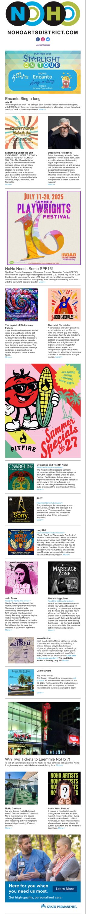 NoHo News July 17 2025