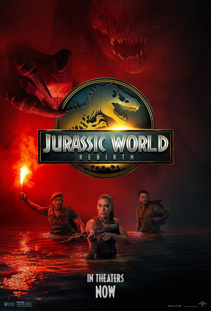 This month’s NoHo movie and TV reviews by Mike Peros are on Jurassic World Rebirth