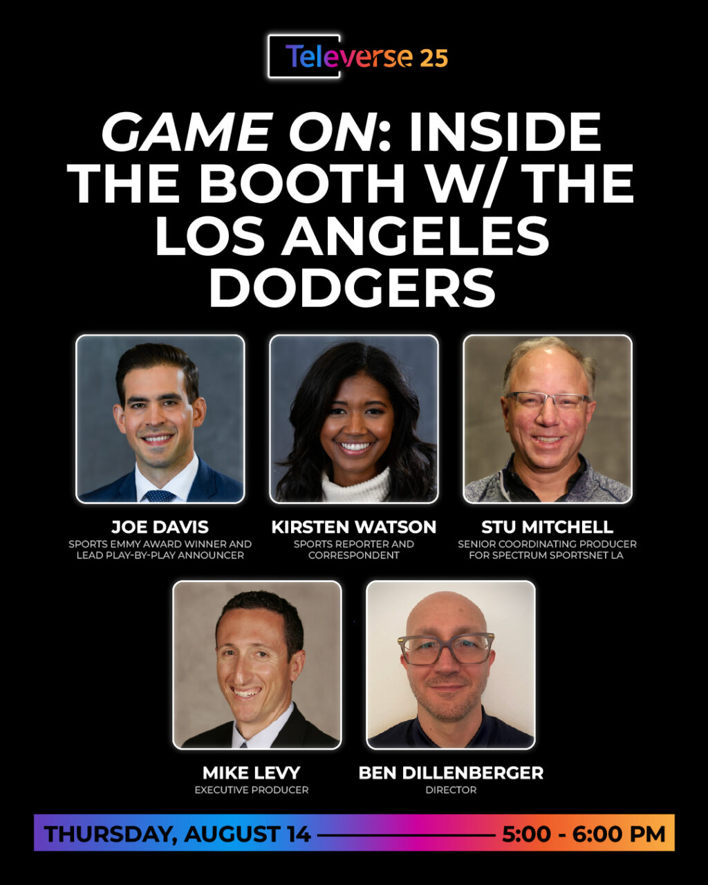 Game on- Inside the Booth with The Los Angeles Dodgers