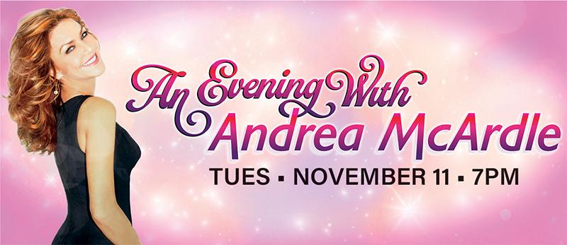 El Portal Theatre Fall Season An Evening With Aldrea McArdle