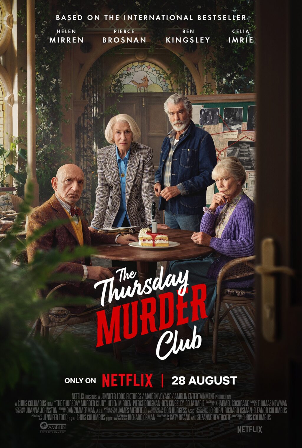 Thursday Murder Club official poster via official Facebook author page