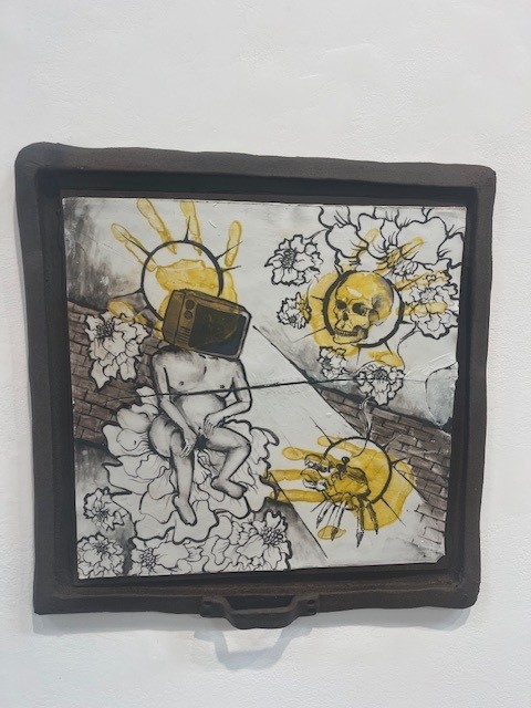 Por La Mano by Jorge A. Jiménez Jr. at Craig Krull Gallery