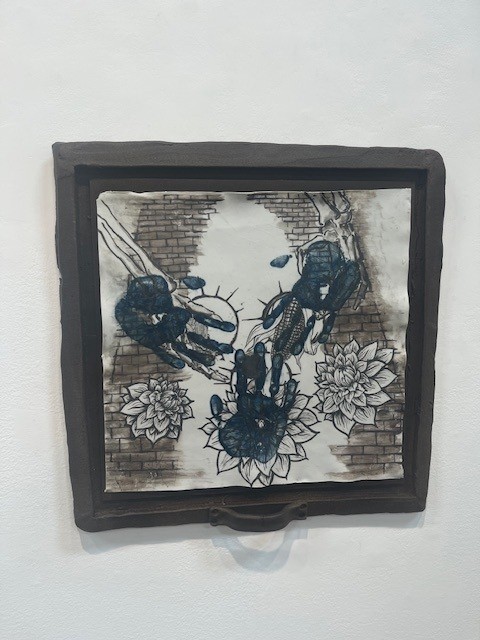 Por La Mano by Jorge A. Jiménez Jr. at Craig Krull Gallery
