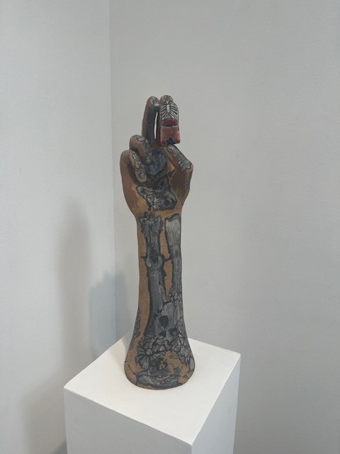Por La Mano by Jorge A. Jiménez Jr. at Craig Krull Gallery