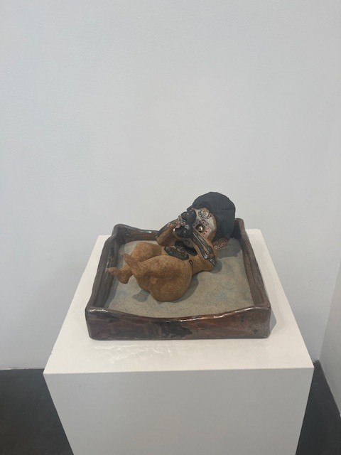 Por La Mano by Jorge A. Jiménez Jr. at Craig Krull Gallery