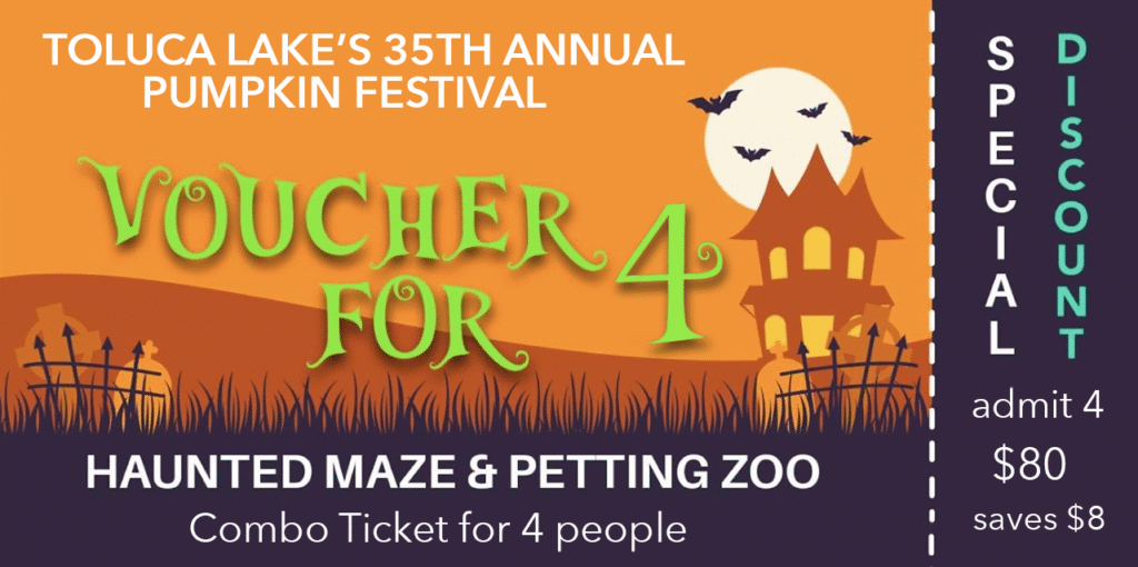 Toluca Lake Pumpkin Festival voucher