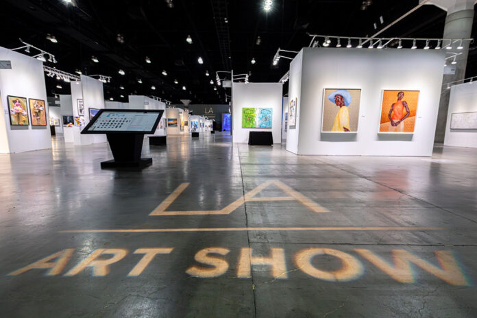 LA Art Show inside LA Art Show 2025