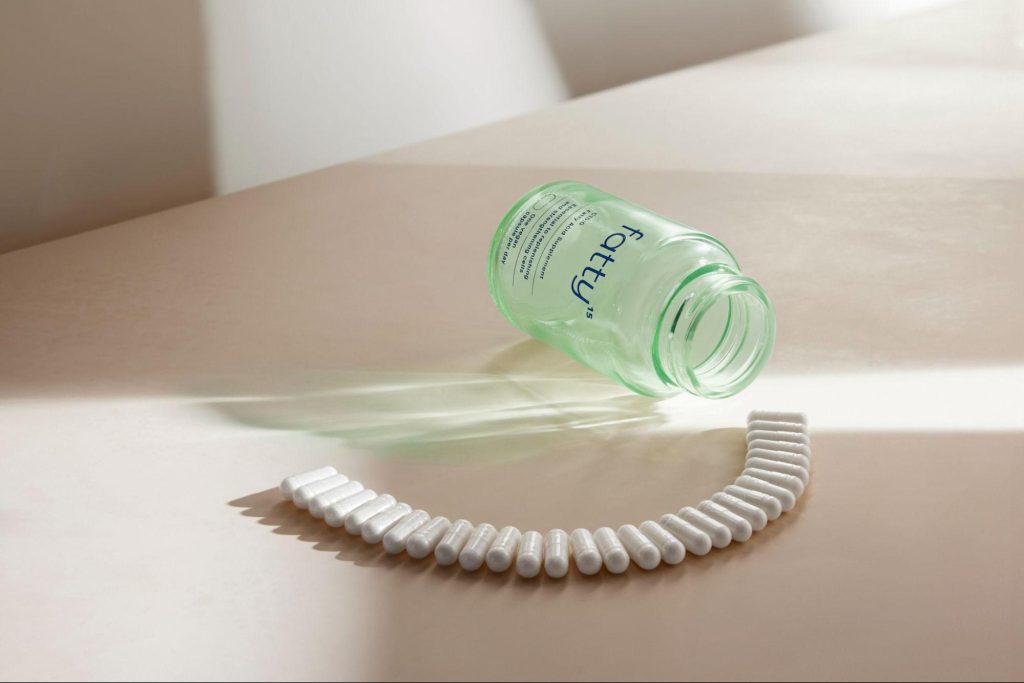 Fatty15 pentadecanoic acid supplement capsules for wellness support