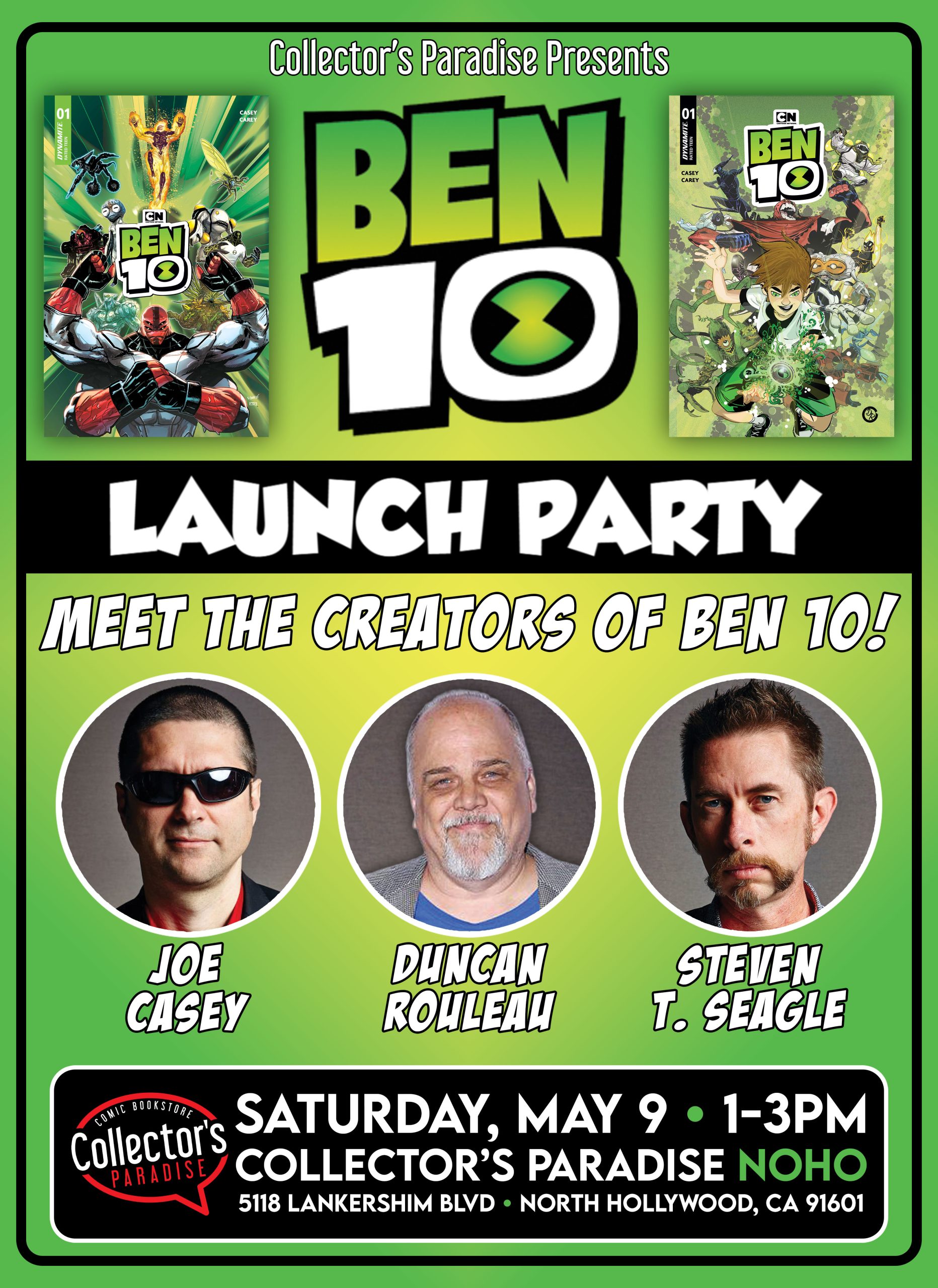 ＊Ｂen's＊ページ BEN 10 COMIC LAUNCH PARTY featuring series creators Joe Casey
