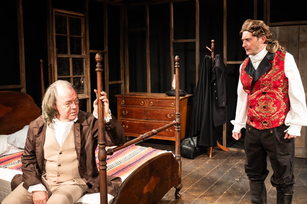 what price freedom moving arts theatre john adams benjamin franklin tavern scene