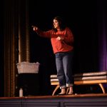 Carmella Riley performs Singularities and Safety Pins during her solo performance at The Colony Theatre in Burbank.