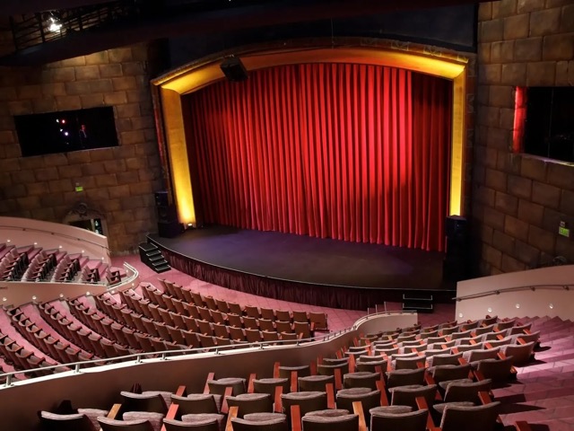 Debbie Reynolds MainStage inside El Portal Theatre after its restoration as a three-theatre performing arts complex.