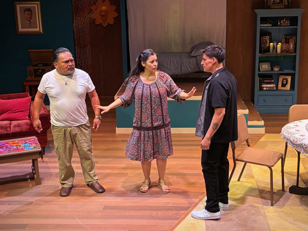 Family tensions rise as the Flores family confronts a difficult decision in Soul Sacrifice at CASA 0101 Theatre.