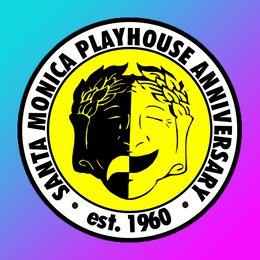 Santa Monica Playhouse logo celebrating the theatre's legacy since 1960.