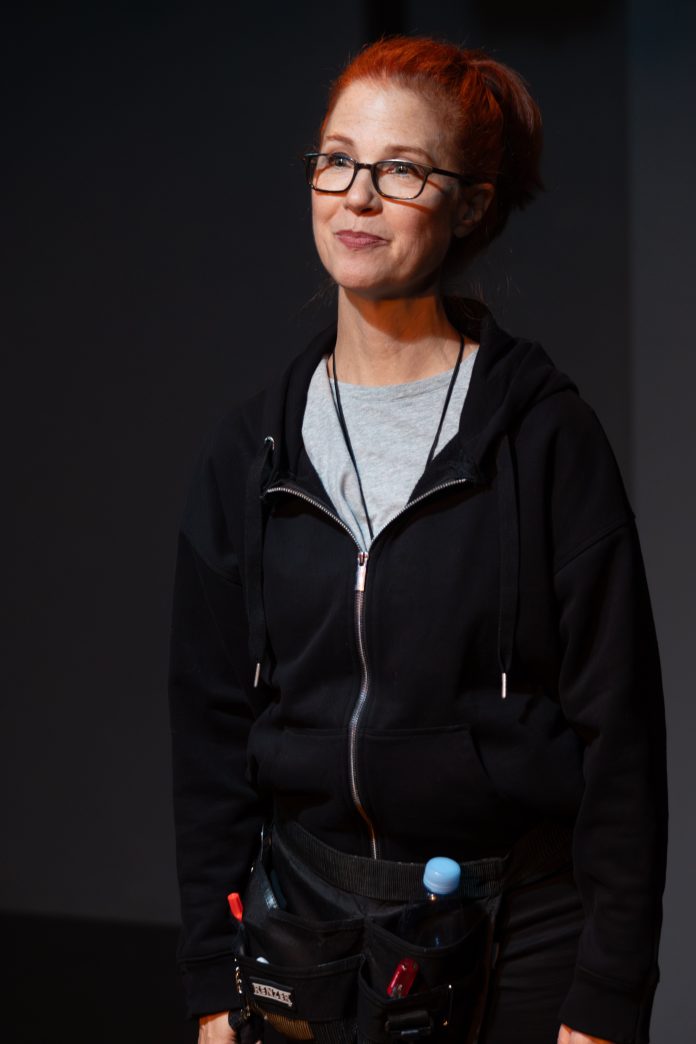 Kimberly Prentice performs in Unseen during the 2026 Hollywood Fringe Festival, portraying overlooked lives through a powerful solo performance.