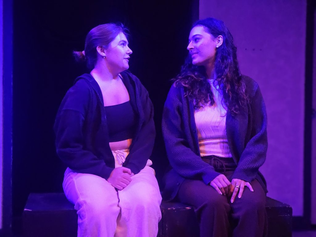 Two performers share a heartfelt conversation in Another Time from Hot Summer Nights – The Musicals.