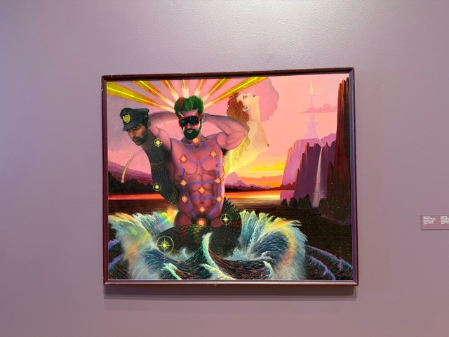 IMAGE_1 Colorful painting exploring mythology, fantasy, and queer identity in A Queer Arcana: Art, Magic, and Spirit.
