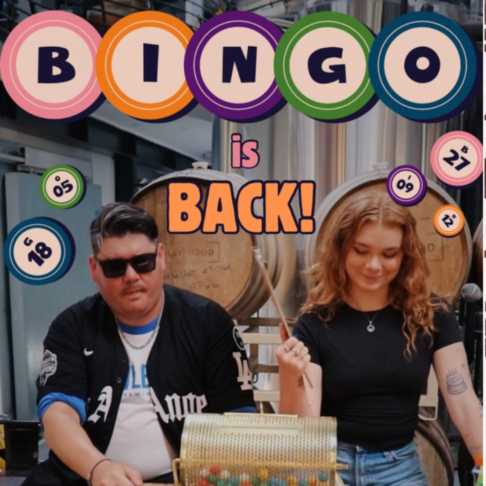 Bingo is back at LawlessBrewing Co in the NoHo Arts District every Thursday!